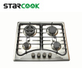 Stainless Steel 4 Burner Built in Gas Hob Built-in Gas Stove